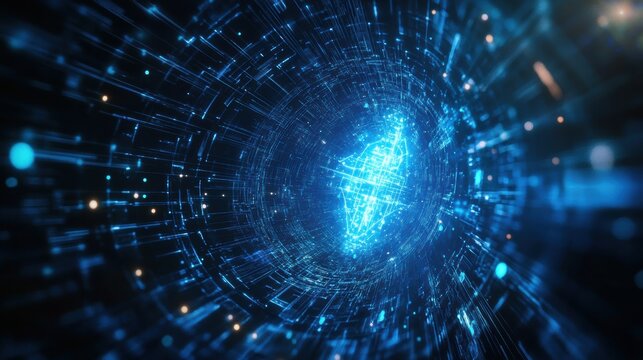 Quantum AI Matrix Forming Real-Time Intelligence