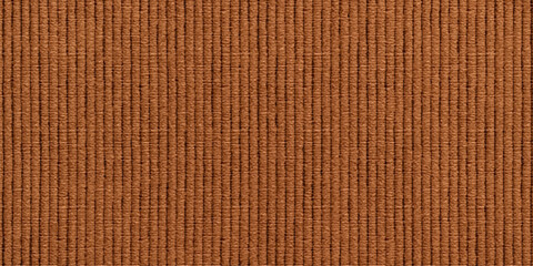 Woven brown bamboo mat texture pattern for a rough natural textile backdrop
