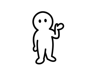 )案内する人