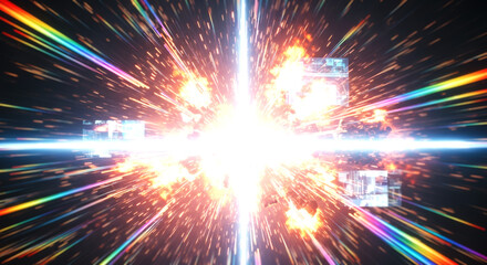 輝く光と粒子の爆発　パチンコ・パチスロの激アツ演出の背景