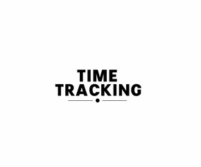 Captivating Time Tracking Software Logo Design: Minimalist Elegance for Streamlined Productivity