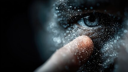 Biometric authentication fingerprint facial recognition iris scanning secure access digital ID verification AI-powered security system identity protection future security