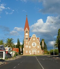 Christ Church Christuskirche. Windhoek, Namibia