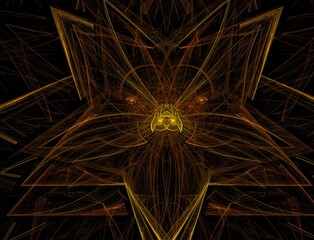 Imaginatory fractal abstract background Image