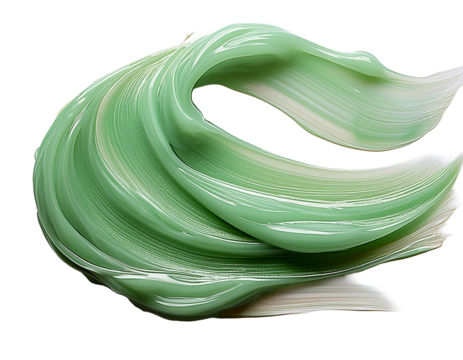 Hair mask smear texture, PNG - Powered by Adobe