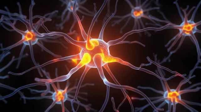 Neural Network of Interneurons in the Middle Temporal Area with Motion