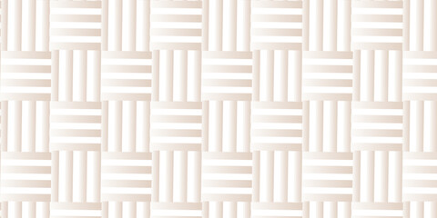 Futuristic minimal textile background. Modern design vector pattern. Seamless pattern with square  fabric geometric pattern. Abstract ornament maze design.