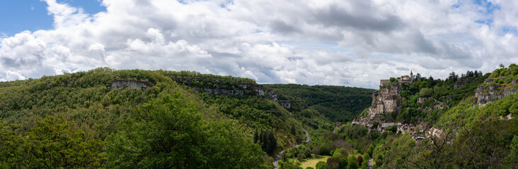 Fototapeta premium City of rocamadour in france