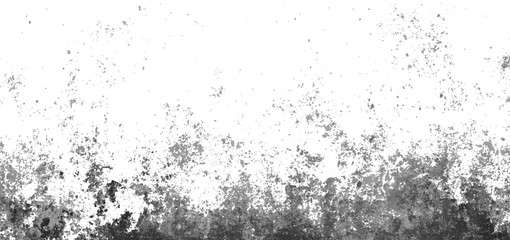 Abstract black and gray grunge concrete cement texture. transparent background black grungy scratched  stone vector illustration.