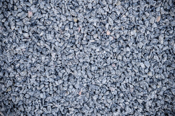 black gravel texture background
