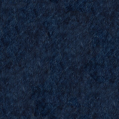 Seamless deep dark blue handmade paper texture with visible fibers. Natural fiber paper with subtle grain. Handmade recycled paper surface. Soft vintage paper with minimal texture. 