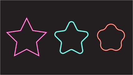 NEON STAR-SHAPE