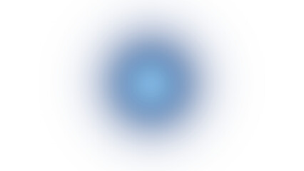 An abstract circular gradient of soothing blues fading to light in the center.