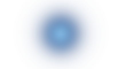 An abstract circular gradient of soothing blues fading to light in the center.