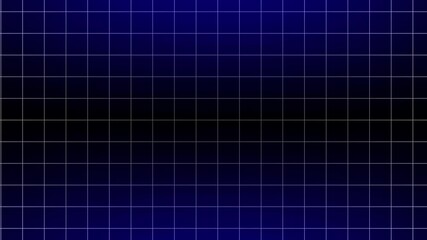 Abstract blue geometric grid background motion animation. Grid Background Horizontal Loop Animation left, dark grid pattern background moving, neon light animation cyber network technology.
- Powered by Adobe