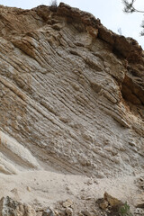 Gorge with karst formation in Alicante