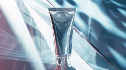 Video A tube of toothpaste sits on a countertop, ready for use