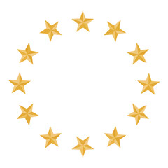 european union star wreath emblem