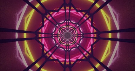 Tunnel video loop screensaver with motion background for live wallpaper display and seamless viewing experience