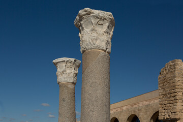 Historical sites in Caesarea National Park