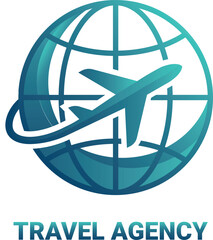 travel agency logo vector , eps 10
