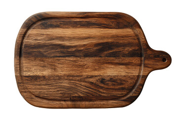 Drewniana Deska do Krojenia z Uchwytem na Social Media Marketing, Web i Komercyjne Użycie Kulinarne