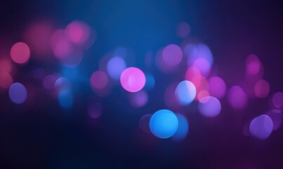 A blue and purple background with many small circles