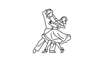 Creative Detailed Jive Dance Step Vector Illustration | Swing Dance Footwork Diagram | Energetic Jive Steps Guide