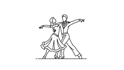 Creative Detailed Jive Dance Step Vector Illustration | Swing Dance Footwork Diagram | Energetic Jive Steps Guide