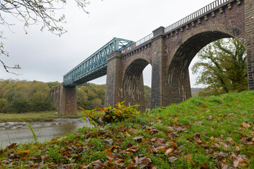 Le pont Frynaudour sur le Leff - Pontrieux Bretagne