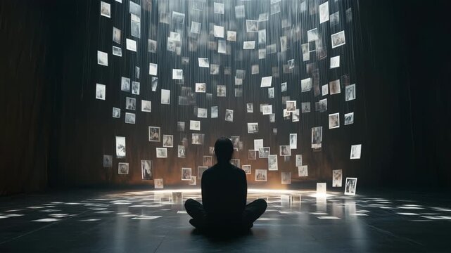 記憶に包まれた孤独なひととき