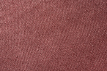 Fototapeta premium Closeup of Red Woven Fabric Texture