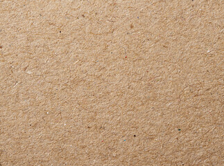Close-Up of Textured Brown Recycled Paper Surface