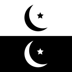 Obraz premium Star and crescent