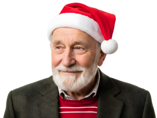 Santa Hat Senior Portrait Festive Christmas Celebration Xmas Season