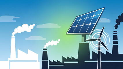 Professional and hopeful illustrations for Corporate ESG (Environmental, Social, Governance). A tree growing from a balanced scale (governance), hands holding a globe surrounded by diverse people