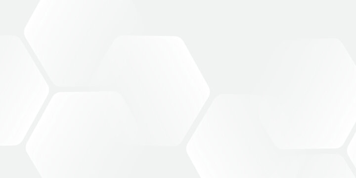 Abstract white Geometric banner design background.