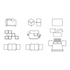 furniture layout plan showcasing interior design concepts for space planning room arrangement and architectural design ideas in a blueprint format