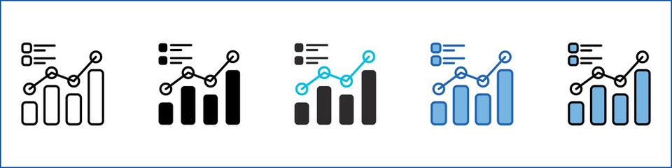 Metric Single Icon Multistyle Illustration