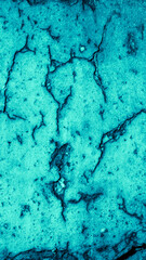 macro photo of blue brick with visible texture. background