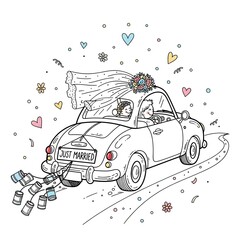 vector illustration of a car