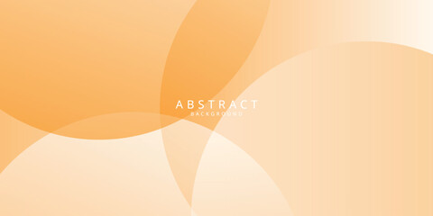 abstract creative orange gradient circle layered beautiful background art.