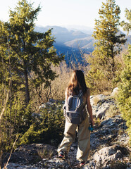 Skadar Lake National park panoramic landscape, Montenegro, Hiking in Skadar Lake, Skadarsko jezero,...