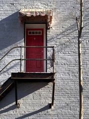 NC Cornelius Red Door, Brick Building 2025