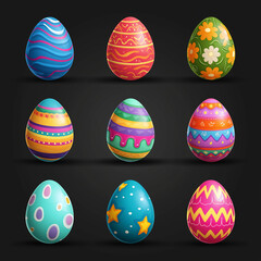 The game asset and game background isolation, video game, slot game asset, mobile game asset, casino element, Illustration
