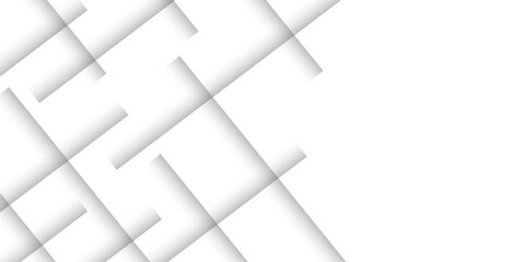 Abstract modern geometric diagonal lines background with grey and white square Element on light silver modern design for poster, banner, wallpaper, mockup, flyer, and report. Vector illustration.