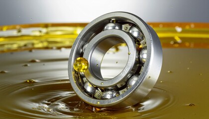 Ball Bearing in industrial Grease and Oil - lubricant