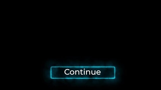 continue text inside a minimal rectangle box ui motion graphic animation.