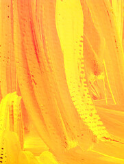 Bold Abstract Paint Strokes Background in Yellow and Orange 251207_1