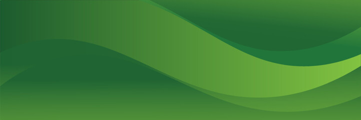 Abstract green wavy background. Vector EPS 10